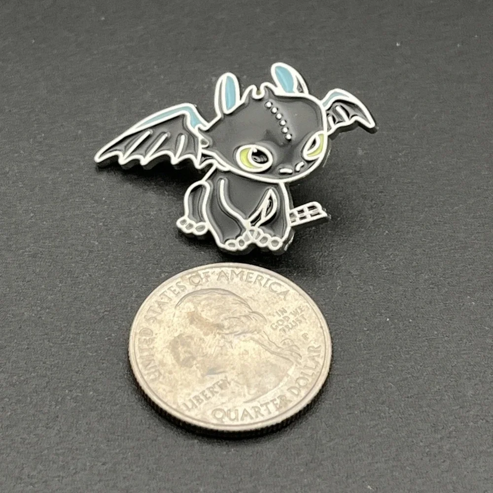 Baby Toothless How To Train‎ Your Dragon Cute Lapel Hat Pin